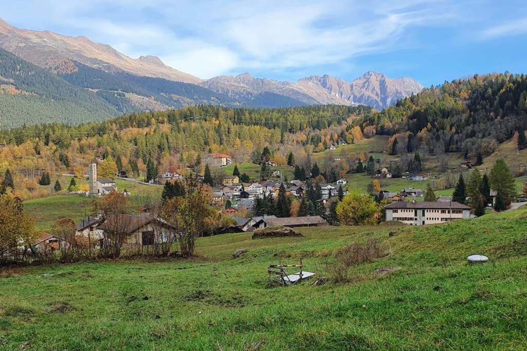 Casa Dorino - Luogo Idilliaco, Ideale Per Famiglie, Terrazza Ed Ampio Giardino, Vista Montagne, Sauna Privata Rodi Exteriér fotografie
