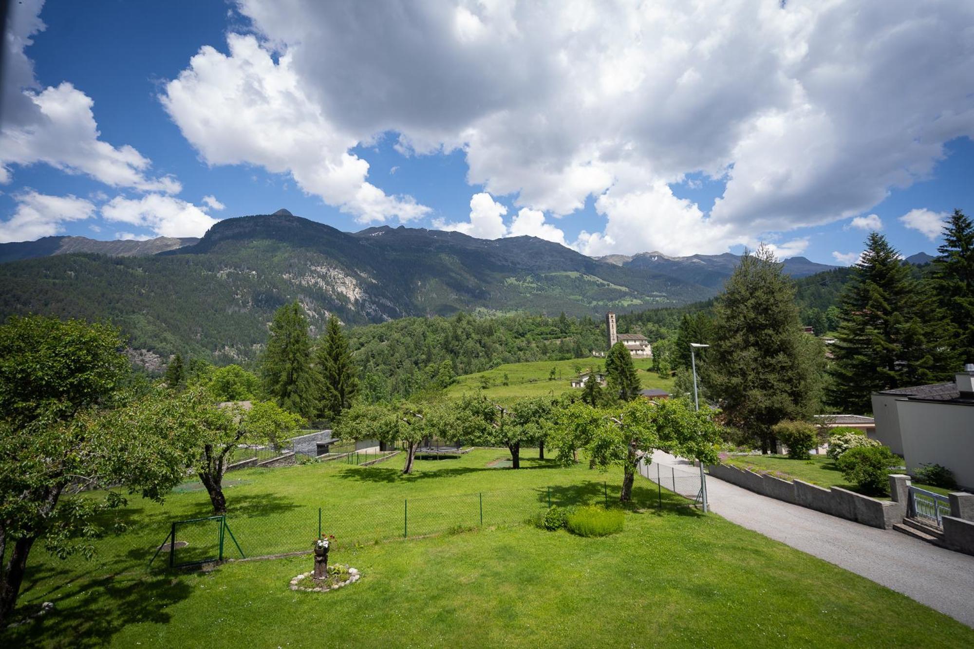 Casa Dorino - Luogo Idilliaco, Ideale Per Famiglie, Terrazza Ed Ampio Giardino, Vista Montagne, Sauna Privata Rodi Exteriér fotografie